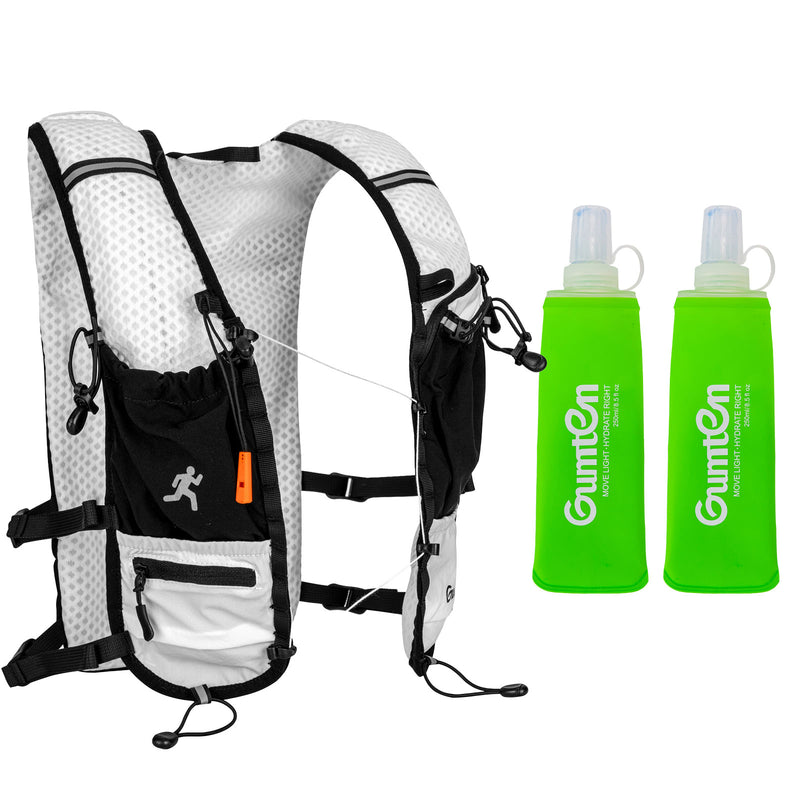 Load image into Gallery viewer, Gumten Marathon Trail Running Hydration Backpack Vest - Unisex Lightweight Nylon Vest Multi-Pocket Storage
