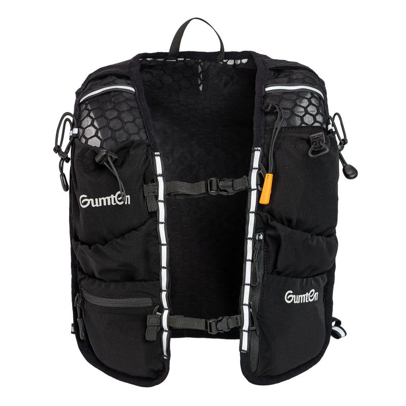 Load image into Gallery viewer, Gumten Trail Hydration Running Vest Compatible with Soft Flasks/Water Bottles and Hydration Water Bladder
