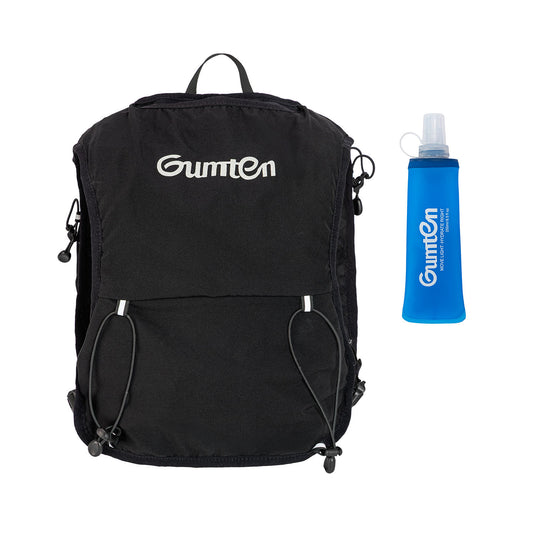 Gumten Trail Hydration Running Vest Compatible with Soft Flasks/Water Bottles and Hydration Water Bladder