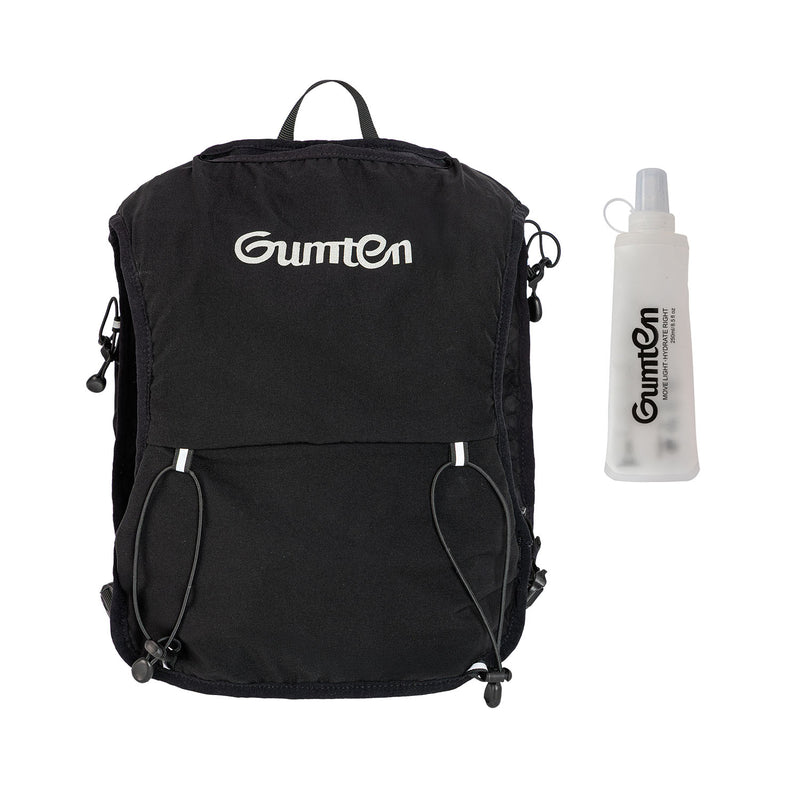 Load image into Gallery viewer, Gumten Trail Hydration Running Vest Compatible with Soft Flasks/Water Bottles and Hydration Water Bladder
