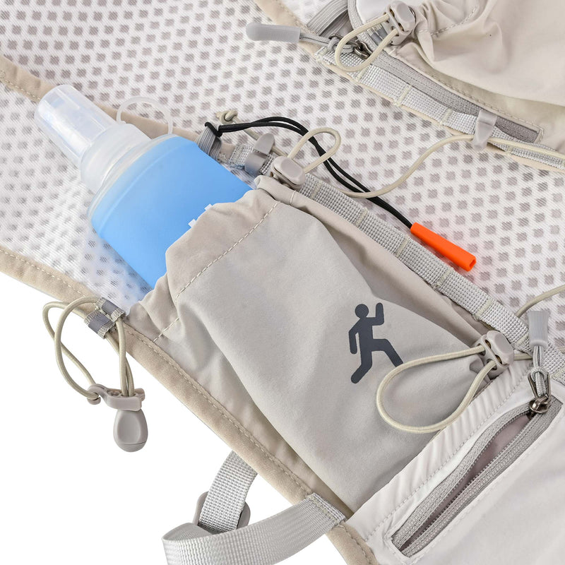 Load image into Gallery viewer, Outdoor Custom Hydration Vest Backpack - Lightweight Waterproof Running Hiking Vest with Water Bottle Pocket &amp; Reflective Strips

