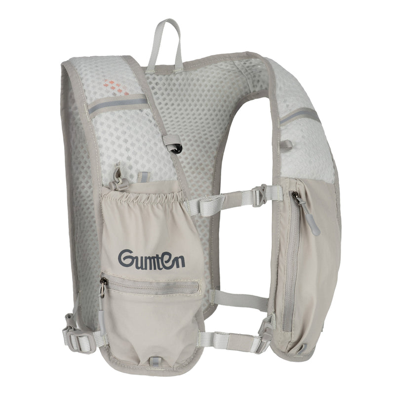 Load image into Gallery viewer, Gumten Breathable Hydration Vest - Lightweight Running Hiking Jogging Vest with Waterproof Zipper &amp; Water Bottle
