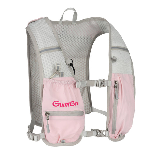 Lightweight Breathable Hydration Vest - Unisex Running Hiking Outdoor Vest with Water Bottle Holder & Reflective Strips
