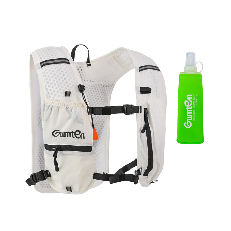 Load image into Gallery viewer, Gumten Trail Running Jogging Hydration Vest Waterproof Lightweight Vest with Water Bottle Holder &amp; Phone Pocket
