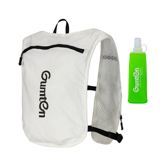 Gumten Trail Running Jogging Hydration Vest Waterproof Lightweight Vest with Water Bottle Holder & Phone Pocket