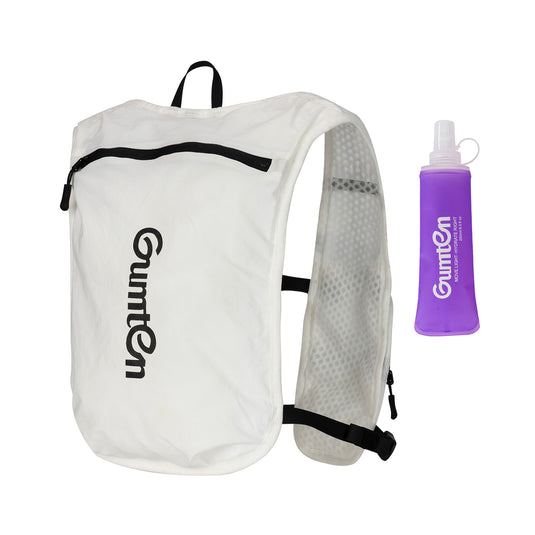 Gumten Trail Running Jogging Hydration Vest Waterproof Lightweight Vest with Water Bottle Holder & Phone Pocket