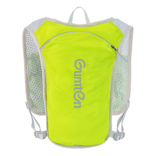 Gumten Outdoor Lightweight Hiking Trail Running Cycling Race Water Hydration Pack Vest with 250ML Water Flask for Women Men
