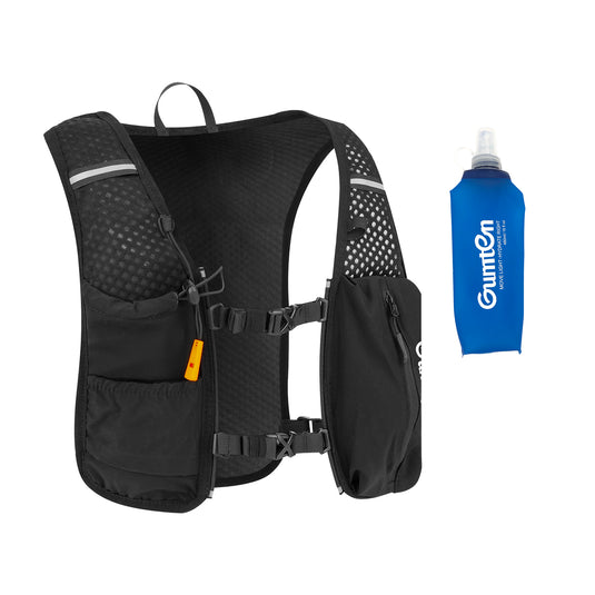 Gumten Hydration Vest for Trail Running, Marathon, Jogging Hydration Backpack with Water Flask