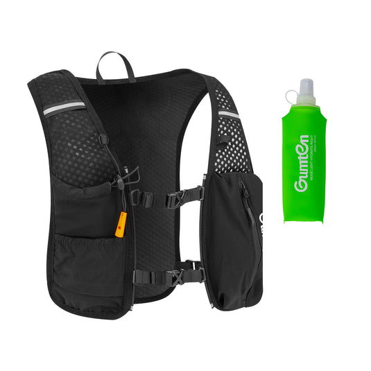 Gumten Hydration Vest for Trail Running, Marathon, Jogging Hydration Backpack with Water Flask