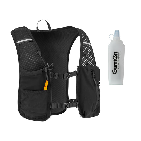 Gumten Hydration Vest for Trail Running, Marathon, Jogging Hydration Backpack with Water Flask