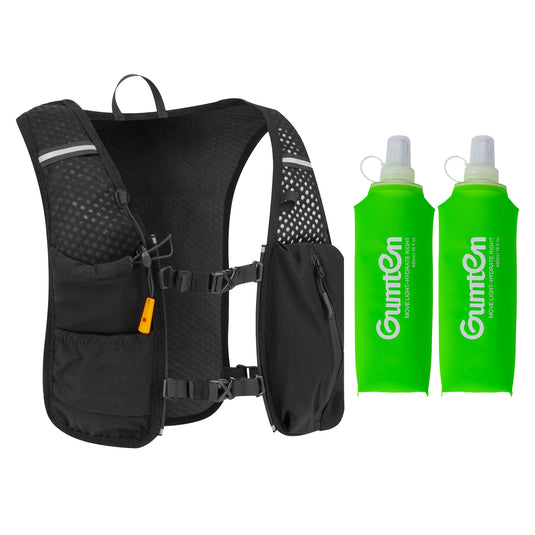 Gumten Hot Style Waterproof Backpack Big Capacity Running Hydration Vest Hiking and Camping for Professional Enthusiast