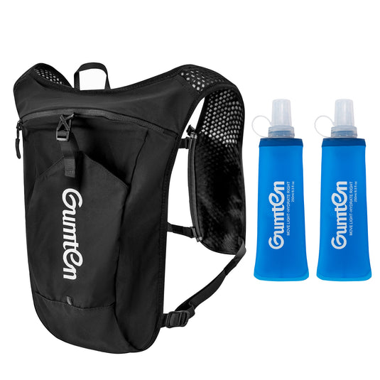 Gumten Outdoor Hydration Backpack Running Water Backpack Walking Lightweight Camping Hydration Pack for Hiking Sports Cycling