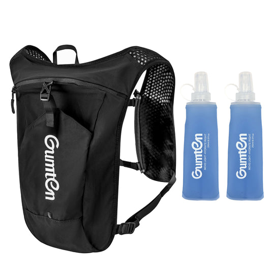 Gumten Outdoor Hydration Backpack Running Water Backpack Walking Lightweight Camping Hydration Pack for Hiking Sports Cycling