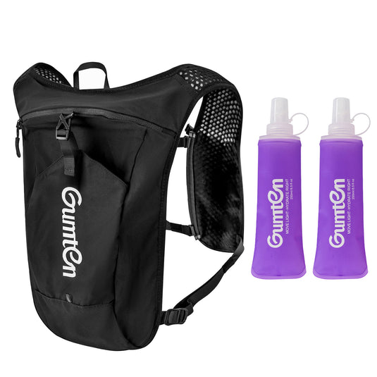 Gumten Outdoor Hydration Backpack Running Water Backpack Walking Lightweight Camping Hydration Pack for Hiking Sports Cycling