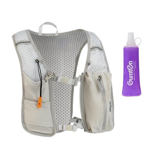 Gumten 2025 Hydration Backpack with Water Bladder Phone Holder for Cross Country Marathon Jogging Race