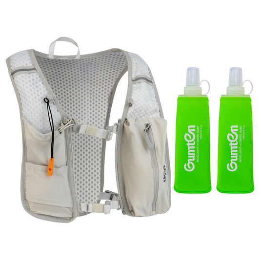 Gumten Hydration Vest for Men Women Water Backpack for Running Pack for Trail Running Marathon Race Hiking Running Vest Bag