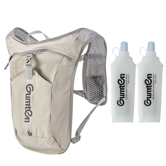 Gumten Outdoor Riding Hiking Running Hydration Vest Waterproof Jogging Water Bottle Lightweight Hiking Vest Running Vest Factory