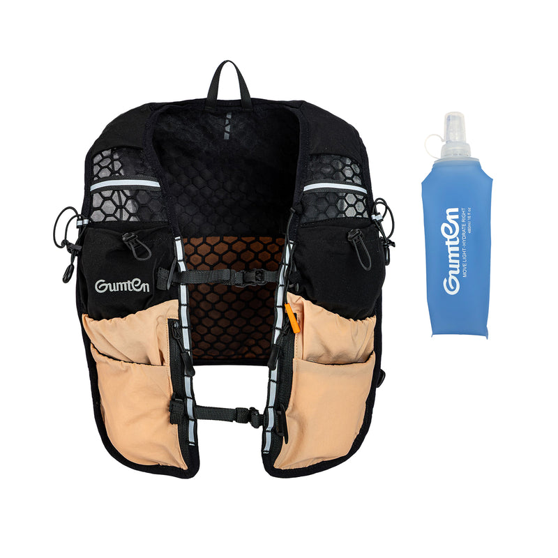 Load image into Gallery viewer, Running Hydration Vest for Women and Men. Lightweight, 8 Pockets, Quick Dry, Breathable, Adjustable Backpack for Run, Hiking, Cycling, Trails, Marathons
