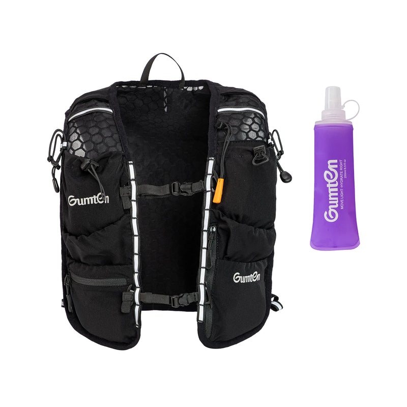 Load image into Gallery viewer, Gumten Trail Hydration Running Vest Compatible with Soft Flasks/Water Bottles and Hydration Water Bladder
