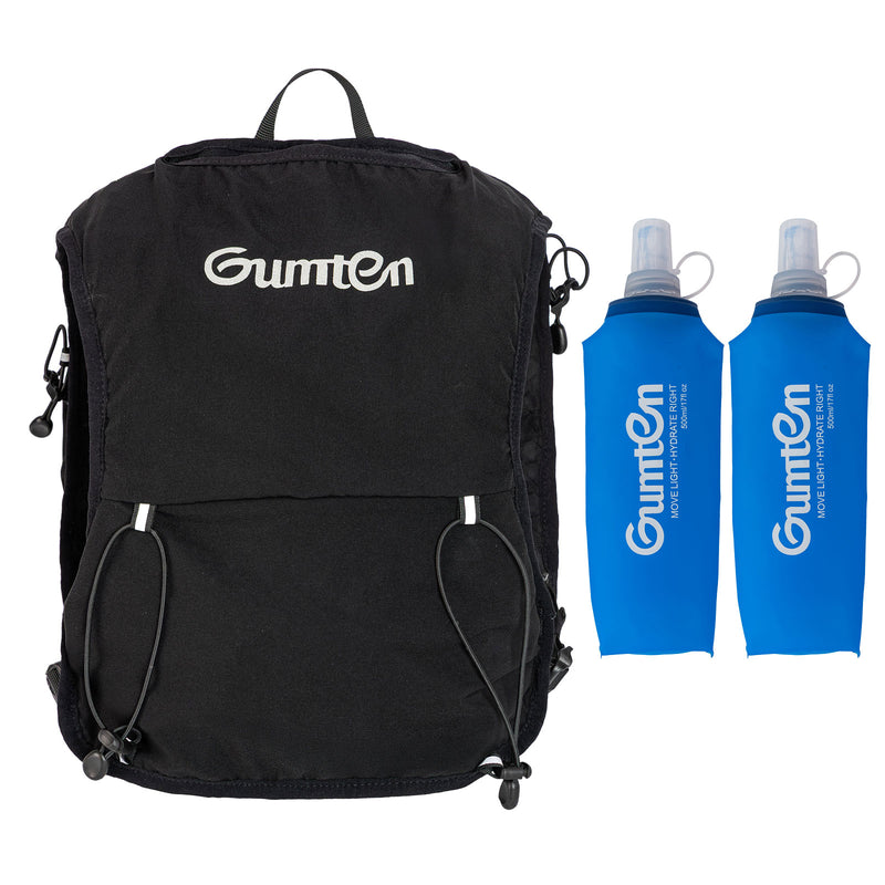 Load image into Gallery viewer, Gumten Running Vest for Women Men, Lightweight 480ML Hydration Backpack with Phone Pocket, Hydration Pack with Water Bladder for Hiking Trail
