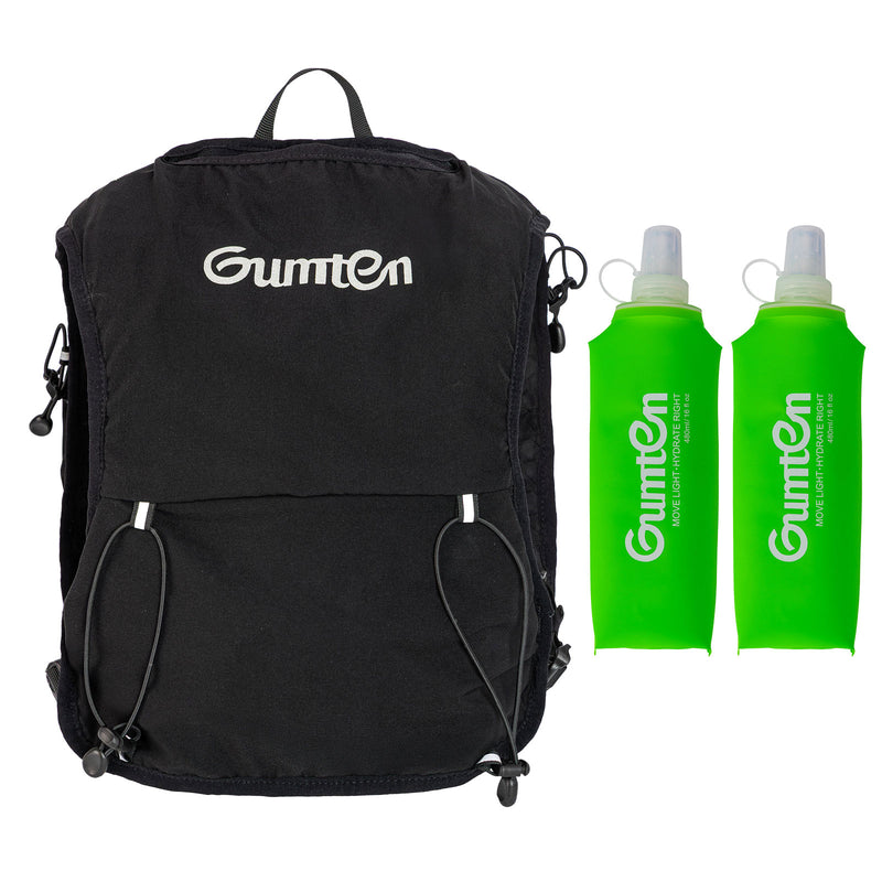 Load image into Gallery viewer, Gumten Running Vest for Women Men, Lightweight 480ML Hydration Backpack with Phone Pocket, Hydration Pack with Water Bladder for Hiking Trail
