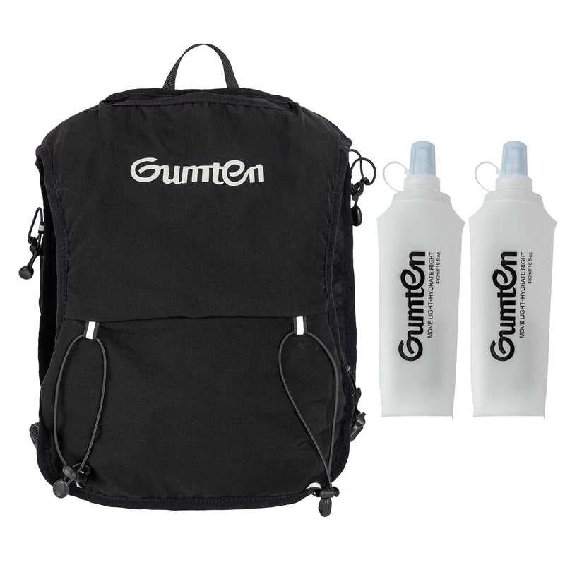 Load image into Gallery viewer, Gumten Running Vest for Women Men, Lightweight 480ML Hydration Backpack with Phone Pocket, Hydration Pack with Water Bladder for Hiking Trail
