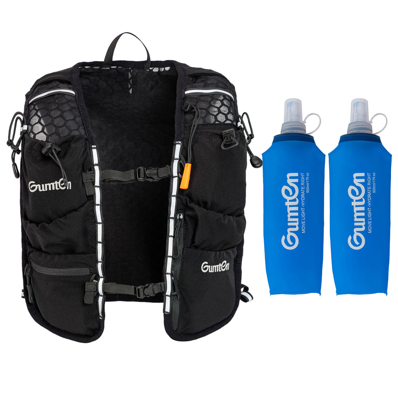 Load image into Gallery viewer, Gumten Running Vest for Women Men, Lightweight 480ML Hydration Backpack with Phone Pocket, Hydration Pack with Water Bladder for Hiking Trail
