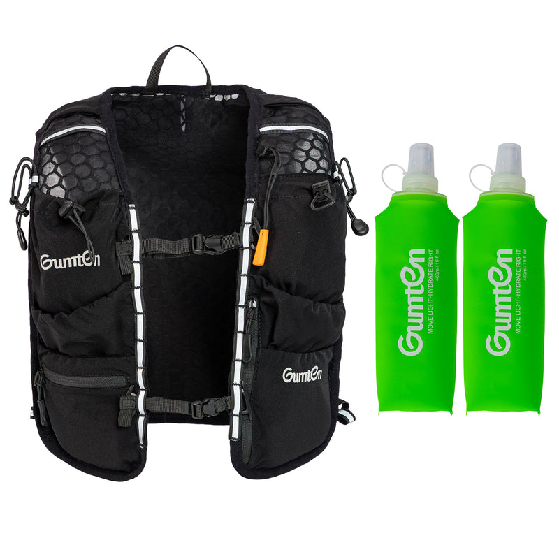 Load image into Gallery viewer, Gumten Running Vest for Women Men, Lightweight 480ML Hydration Backpack with Phone Pocket, Hydration Pack with Water Bladder for Hiking Trail
