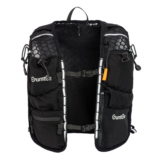 Trail Hydration Running Vest with 2pcs 250ml Water Bottle, Running Vest for Men and Women, Running Backpack with Smartphone Pocket, One Size Fits Most