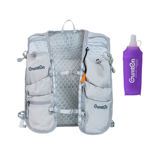 Running Hydration Vest for Women Men-Running Water Backpack Hydration Pack with Water Bottle, Lightweight Water Vest for Hiking Trail Cycling Marathon Race