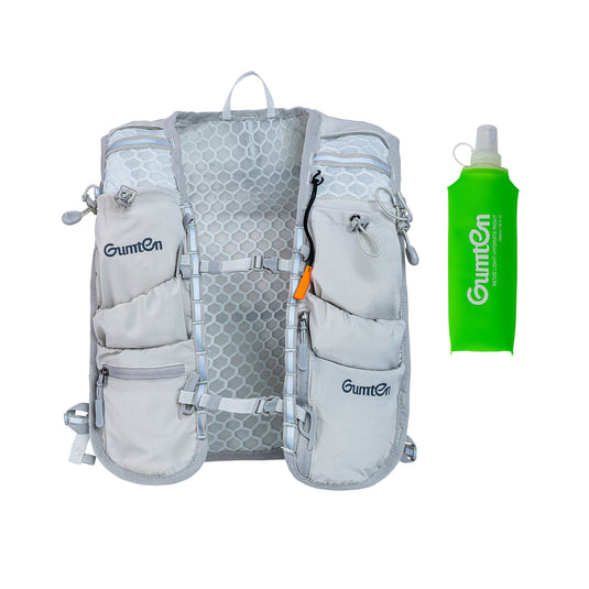 Running Hydration Vest for Women Men-Running Water Backpack Hydration Pack with Water Bottle, Lightweight Water Vest for Hiking Trail Cycling Marathon Race