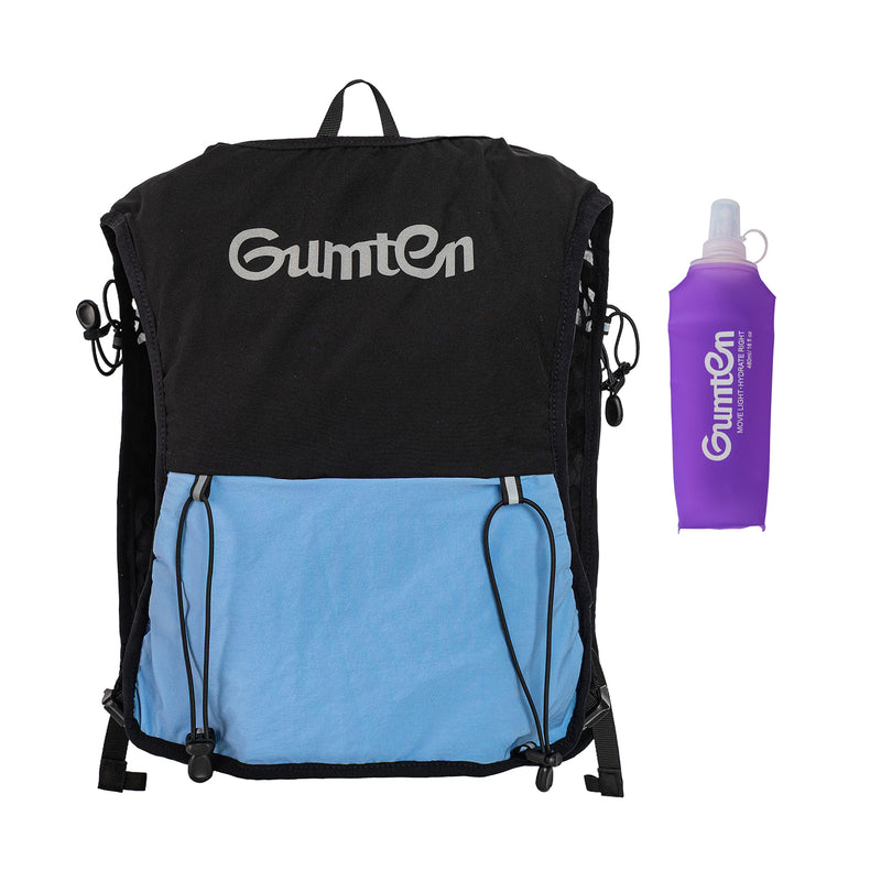 Load image into Gallery viewer, Fitness Gumten Running Vest with 480ML Soft Flasks – 8 Pockets, Lightweight, Breathable Hydration Vest – Premium, Secure, Comfort &amp; Style for Training, Trails, Marathons &amp; Everyday Runs
