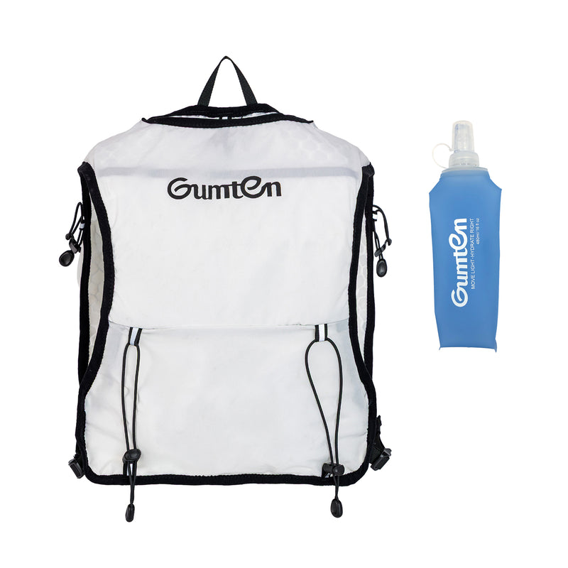 Load image into Gallery viewer, Quick Dry Running Hydration Vest with 480ML Water Bottle for Men Women, Reflective Lightweight Water Backpack for Race
