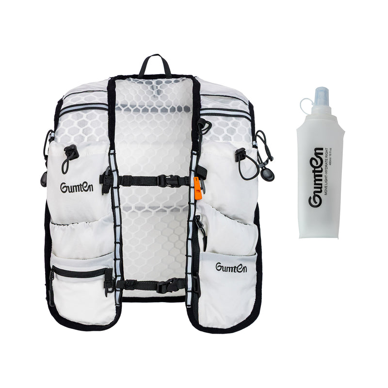 Load image into Gallery viewer, Quick Dry Running Hydration Vest with 480ML Water Bottle for Men Women, Reflective Lightweight Water Backpack for Race
