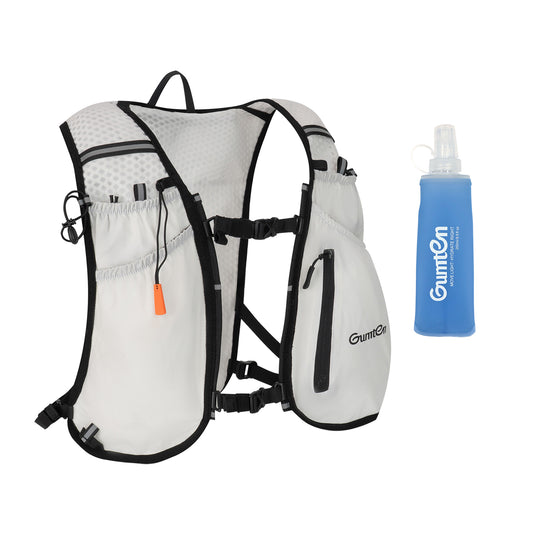 Premium Multi-Sport Hydration Vest - Breathable Sweat-Resistant Running Hiking Vest with Water Bottle Holder & Storage Bag