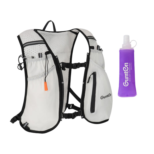 Premium Multi-Sport Hydration Vest - Breathable Sweat-Resistant Running Hiking Vest with Water Bottle Holder & Storage Bag