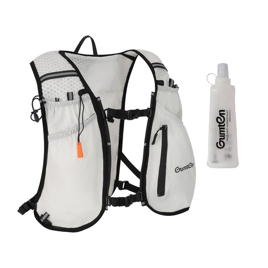 Premium Multi-Sport Hydration Vest - Breathable Sweat-Resistant Running Hiking Vest with Water Bottle Holder & Storage Bag