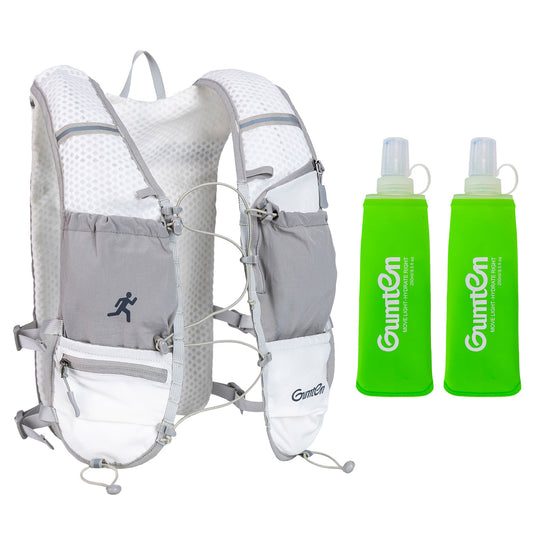 Outdoor Custom Hydration Vest Backpack - Lightweight Waterproof Running Hiking Vest with Water Bottle Pocket & Reflective Strips