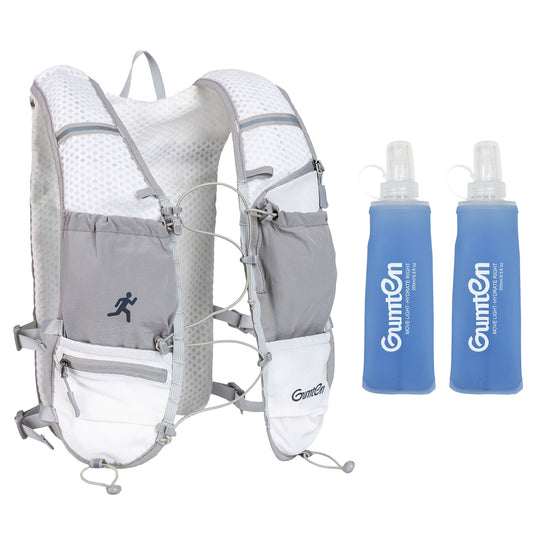 Outdoor Custom Hydration Vest Backpack - Lightweight Waterproof Running Hiking Vest with Water Bottle Pocket & Reflective Strips