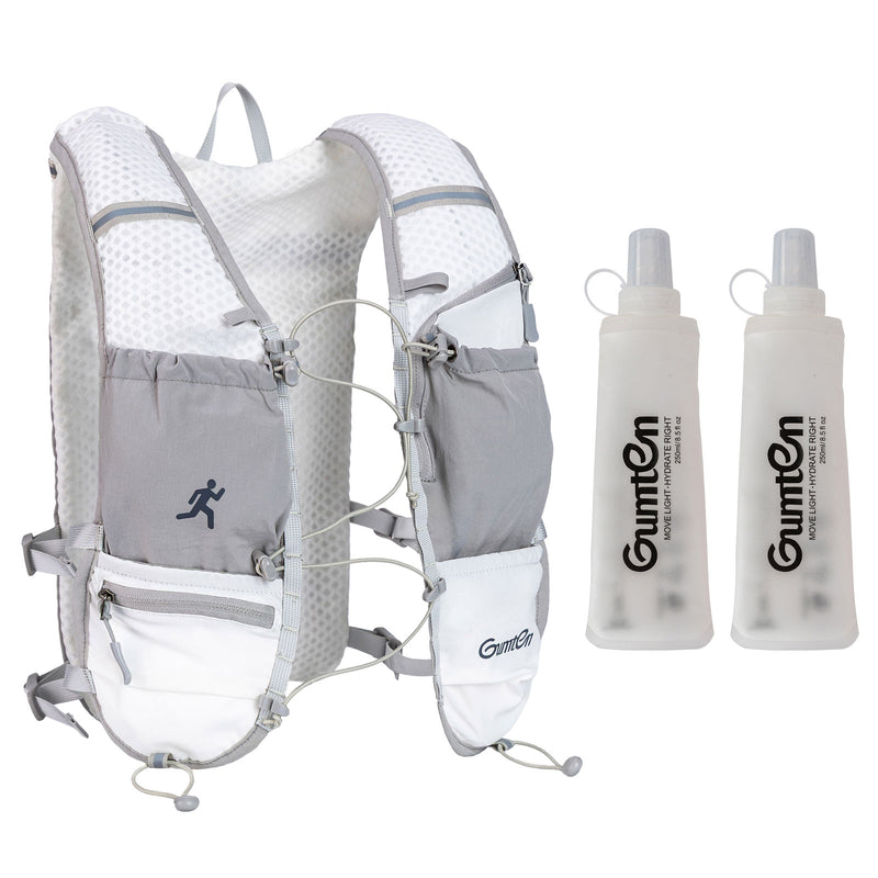 Load image into Gallery viewer, Outdoor Custom Hydration Vest Backpack - Lightweight Waterproof Running Hiking Vest with Water Bottle Pocket &amp; Reflective Strips

