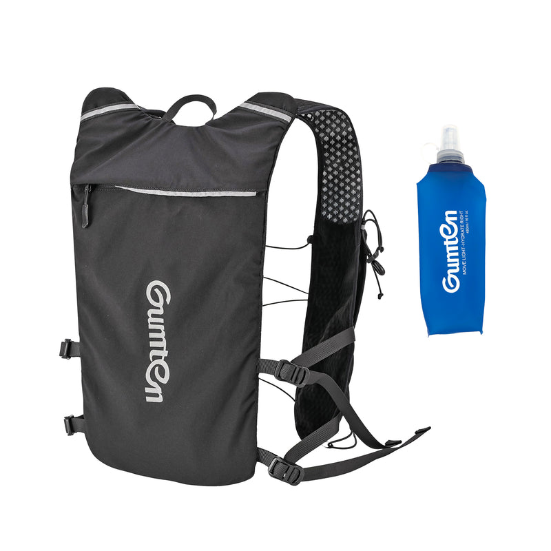 Load image into Gallery viewer, Gumten Outdoor Sports Custom Hydration Vest - Breathable Sweat-Resistant Running Cycling Vest with Water Bottle Holder
