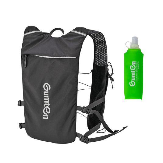 Gumten Outdoor Sports Custom Hydration Vest - Breathable Sweat-Resistant Running Cycling Vest with Water Bottle Holder