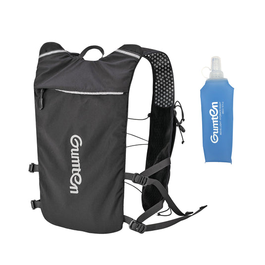 Gumten Outdoor Sports Custom Hydration Vest - Breathable Sweat-Resistant Running Cycling Vest with Water Bottle Holder