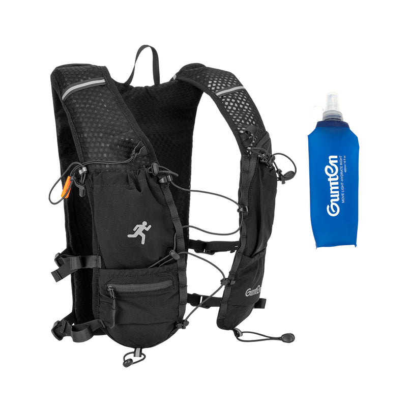 Load image into Gallery viewer, Gumten Outdoor Sports Custom Hydration Vest - Breathable Sweat-Resistant Running Cycling Vest with Water Bottle Holder
