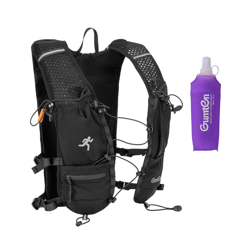 Load image into Gallery viewer, Gumten Outdoor Sports Custom Hydration Vest - Breathable Sweat-Resistant Running Cycling Vest with Water Bottle Holder
