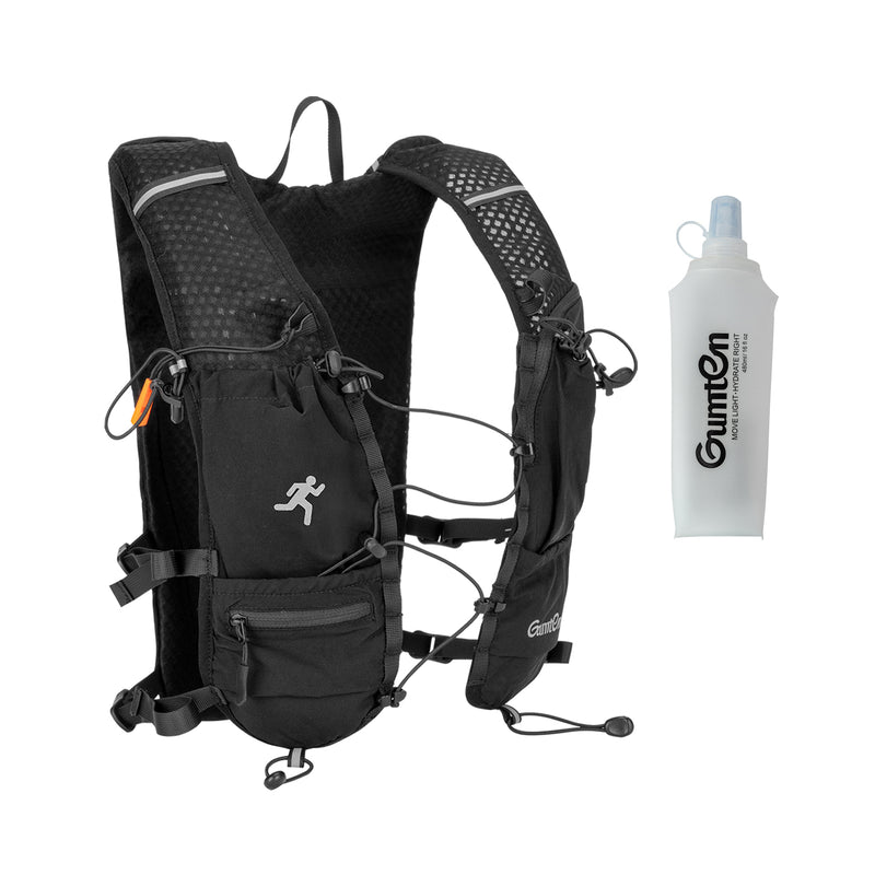 Load image into Gallery viewer, Gumten Outdoor Sports Custom Hydration Vest - Breathable Sweat-Resistant Running Cycling Vest with Water Bottle Holder
