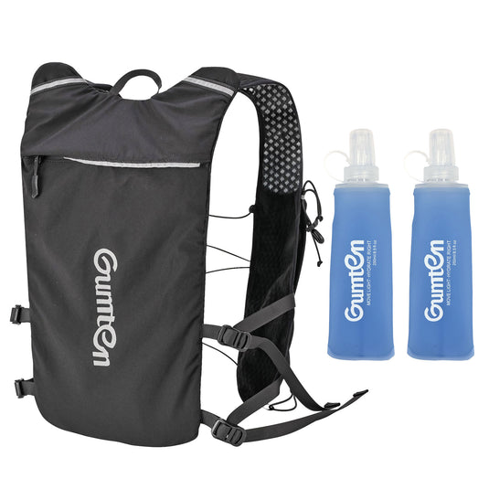 Gumten Hydration Vest - Breathable Sweat-Resistant Lightweight Running Hiking Cycling Vest for Men Women