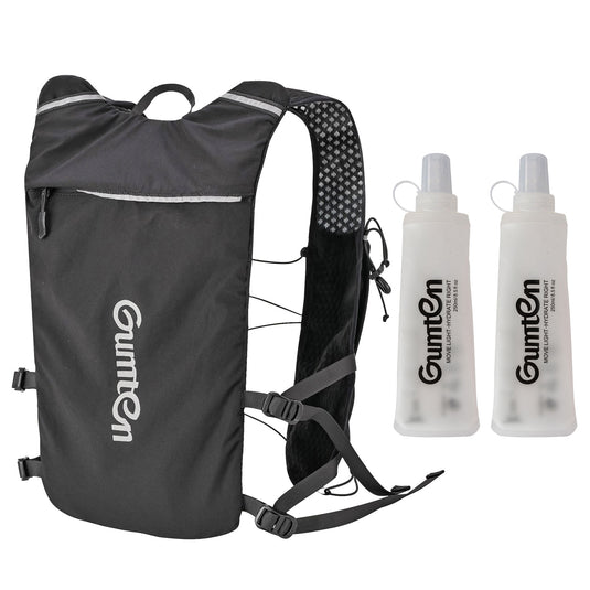 Gumten Hydration Vest - Breathable Sweat-Resistant Lightweight Running Hiking Cycling Vest for Men Women