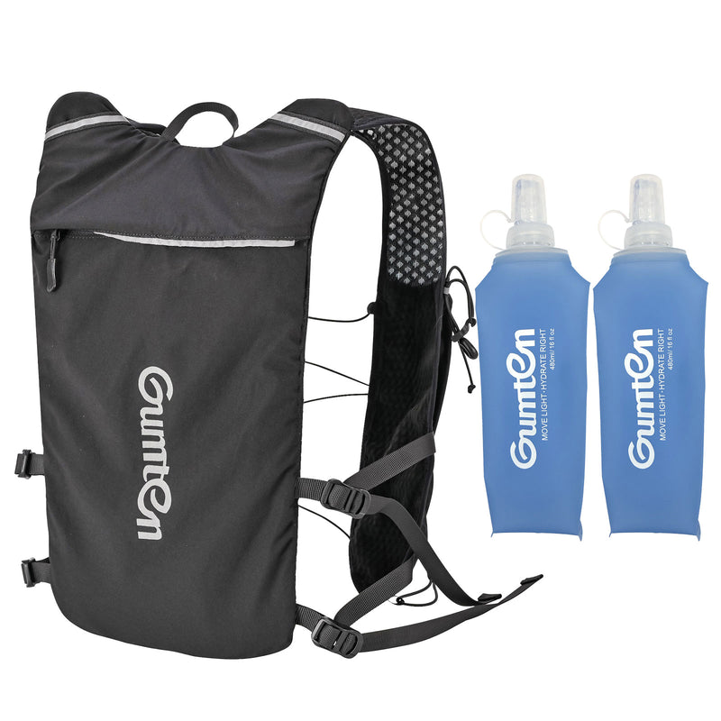 Load image into Gallery viewer, Marathon Trail Running Hydration Backpack Vest - Unisex Lightweight Nylon Vest with Multi-Pocket Storage
