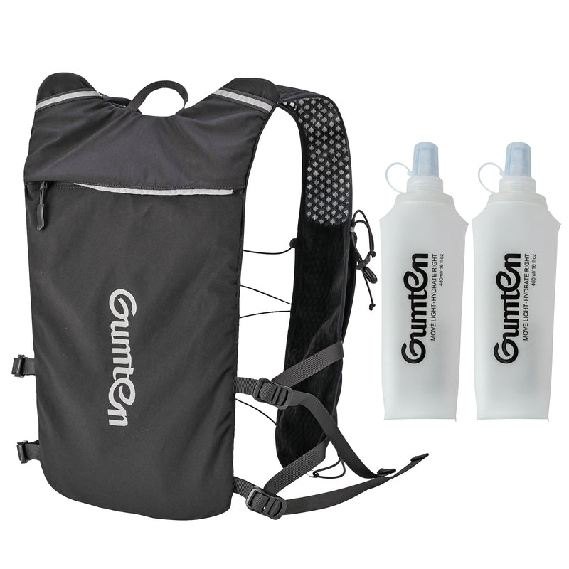 Load image into Gallery viewer, Marathon Trail Running Hydration Backpack Vest - Unisex Lightweight Nylon Vest with Multi-Pocket Storage
